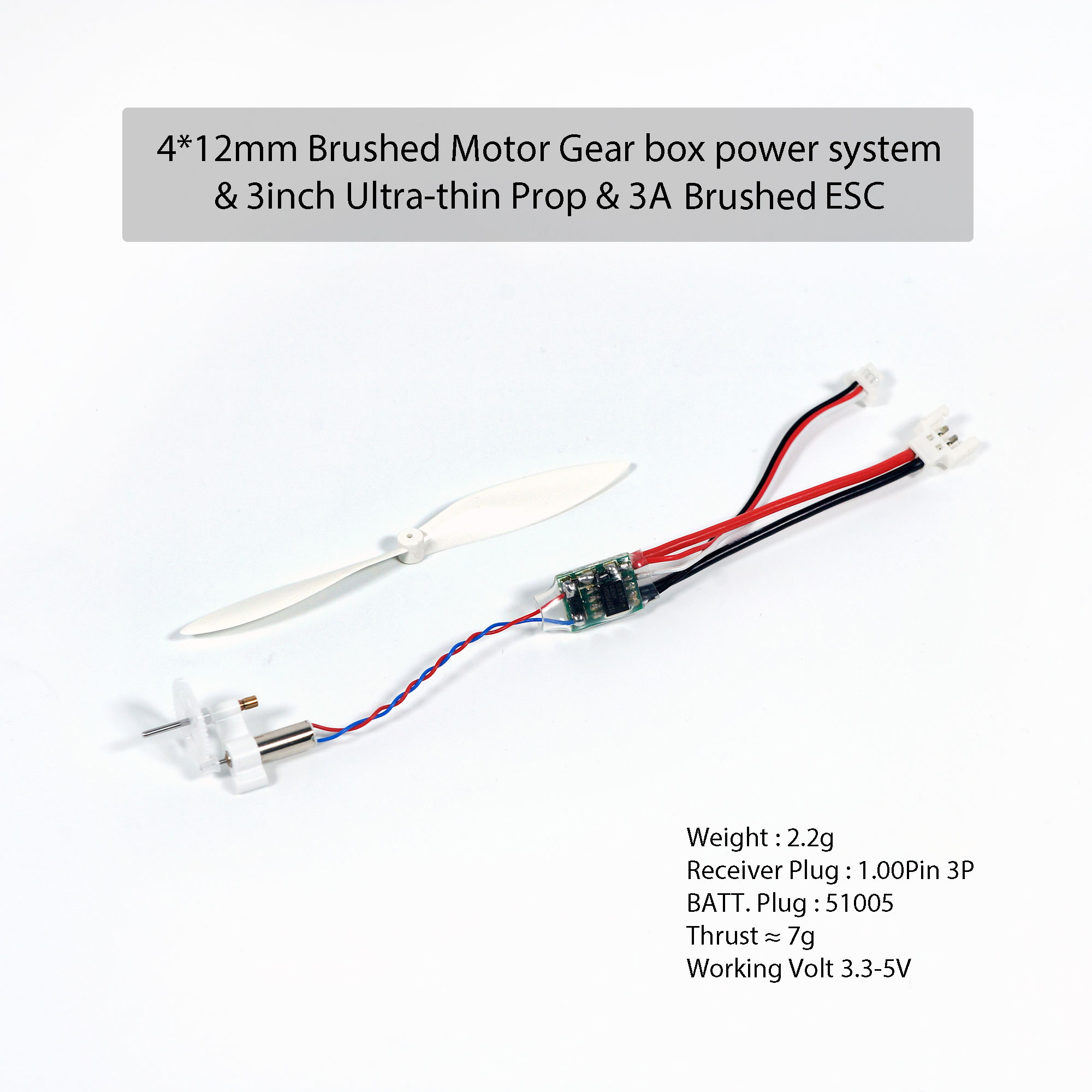 DW Hobby Micro Brushed Power S - Brushless Motor Thrust Test Stand recension och pris