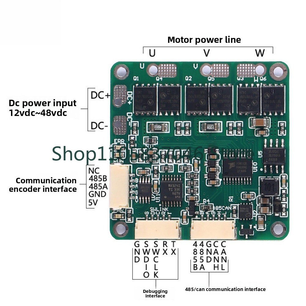 Brushless motor drive board FO - Direct Drive Servo Motor Robotics recension och pris